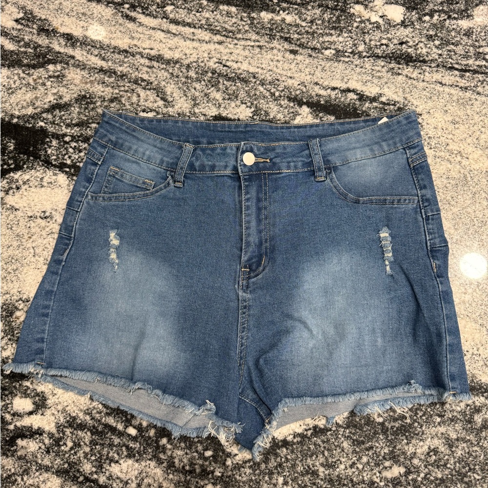 Denim Blue Women's Shorts